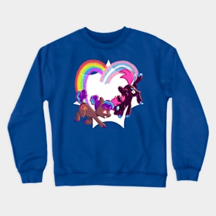 LGBT+ Ponies Crewneck Sweatshirt